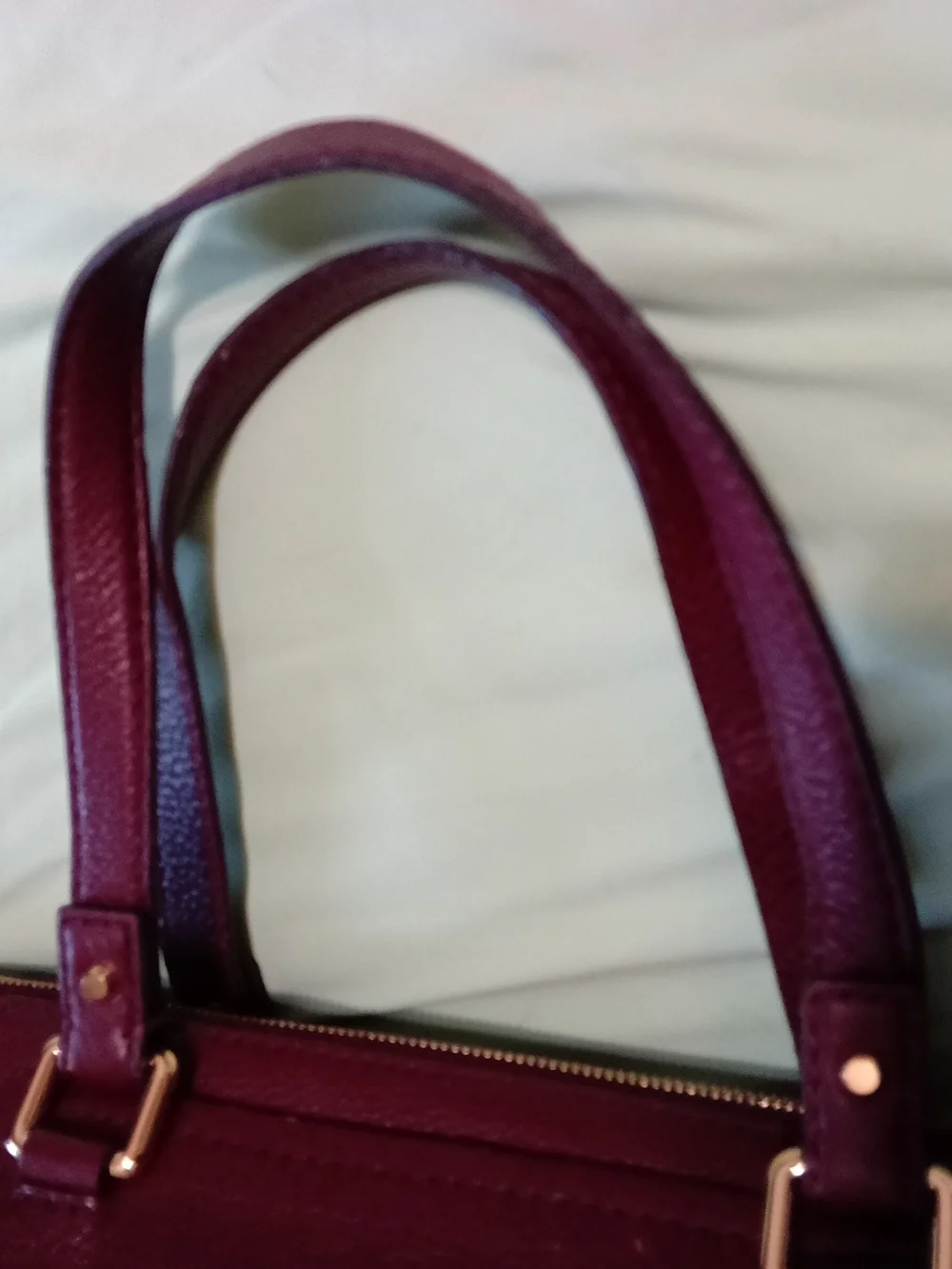 Michael Kors Gilmore Women's Burgundy Leather Tote Bag